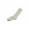 Chaussettes en laine et alpaga, blanc