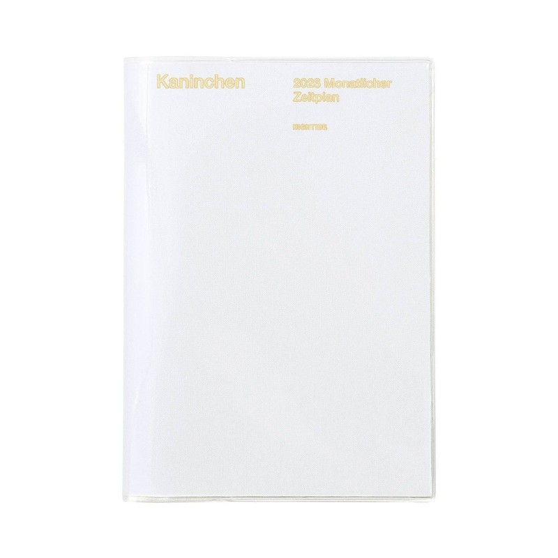 Hightide 2023 white Monthly Diary B6