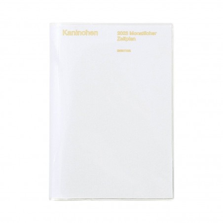 Hightide 2023 white Monthly Diary B6