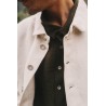 Man jacket, natural heavy linen