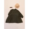 Blouse 11, green linen