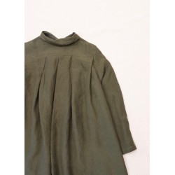 Dress 10, green linen