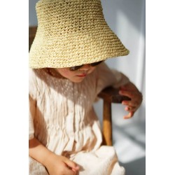 The kid summer hat, natural