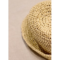 The kid summer hat, natural