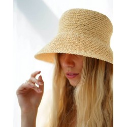 The adult summer hat, natural