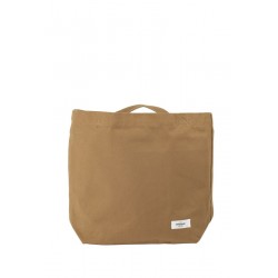 Organic bag in khaki cotton